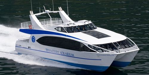Ferry-boat - 65′ River Gorge - All American Marine - catamarano / entrobordo / in alluminio