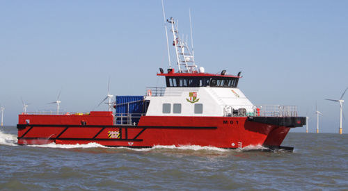 Nave per trasporto equipaggio - Teknicraft  - All American Marine - per parco eolico / di supporto / catamarano
