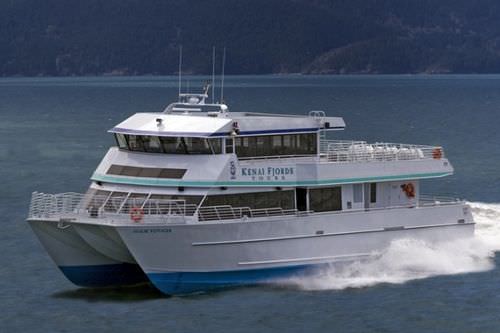 Traghetto passeggeri catamarano - Aialik Voyager - All American Marine - per escursioni turistiche