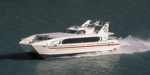 Barca per trasporto passeggeri - Chilkat Express - All American Marine - catamarano / entrobordo a idrogetto / in alluminio