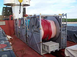 Avvolgitore di tubo per nave - ABLTS - Appleton Marine Inc