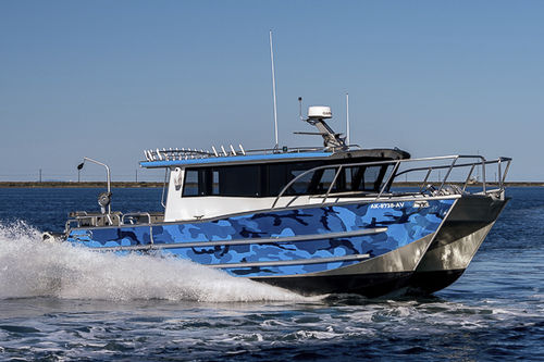 Barca professionale barca da pesca professionale - 3212-CTC - Armstrong Marine - catamarano / fuoribordo / in alluminio