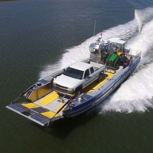Barca professionale mezzo da sbarco - 5216-RCM - Armstrong Marine - entrobordo / in alluminio