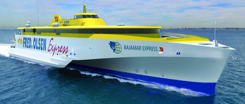 Traghetto per auto Ro-Pax - BAJAMAR EXPRESS - Austal USA - trimarano / ad alta velocità