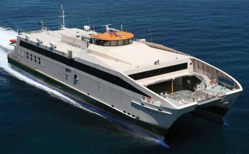 Traghetto per auto catamarano - FARASAN & JAZAN - Austal USA - ad alta velocità