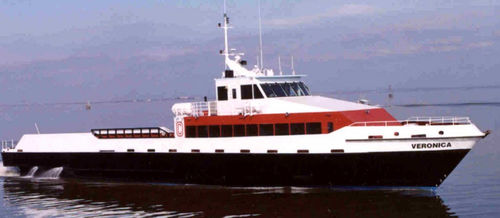 Nave di supporto offshore per il trasporto dell'equipaggio - EXPRESS 45 - Austal USA - ad alta velocità