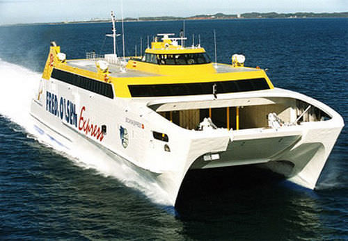 Traghetto per auto catamarano - BOCAYNA EXPRESS - Austal USA - ad alta velocità