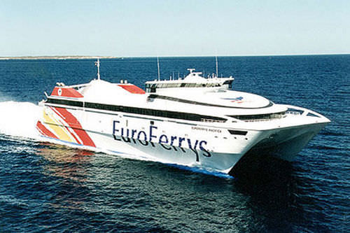 Traghetto per auto Ro-Pax - EUROFERRYS PACIFICA  - Austal USA - catamarano / ad alta velocità