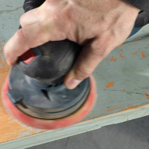 Levigatrice per cantiere navale - GEX12V-5N - Bosch Tools - a disco / a batteria / palmare