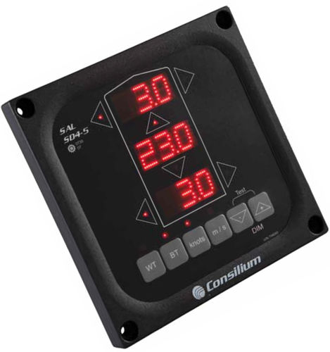 Contamiglia per nave - SAL T2E - Consilium Marine & Safety - digitale / a due assi