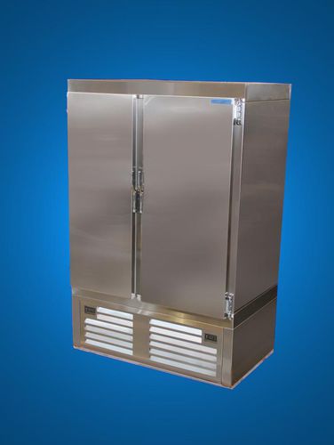 Frigorifero con congelatore per barca - R13F17-2M-ADS-MLR / R13F17-2M-SN-MLR - Cospolich Refrigerator Co - a libera installazione / con apertura frontale / in acciaio inossidabile