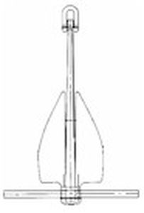 Ancora tipo LWT - DCL Mooring and Rigging - per nave