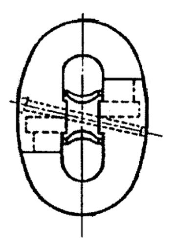 Grillo per nave tipo Kenter - DCL Mooring and Rigging - di assemblaggio per catena di ancora / forgiato