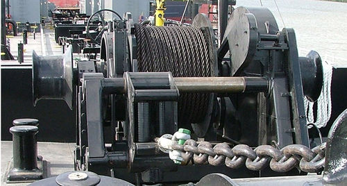 Argano per nave - A1751/A1753 - Coastal Marine Equipment Inc - per manovra di ancore / con motore idraulico / a singolo tamburo