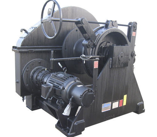 Argano per nave - Coastal Marine Equipment Inc - con motore elettrico / a singolo tamburo