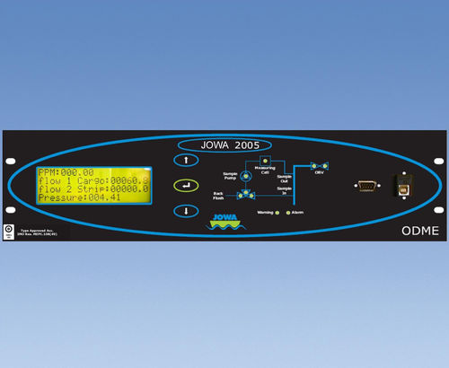Sistema di monitoraggio per nave - ODME 2005 - JOWA USA - degli scarichi d'olio / registrazione