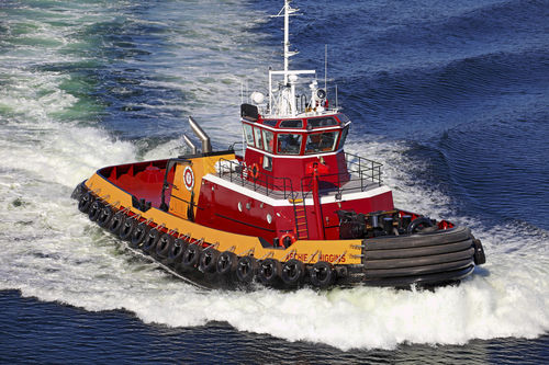 Barca professionale rimorchiatore - A. Thomas Higgins - Eastern Shipbuilding Group - entrobordo