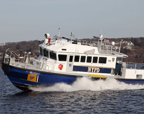Barca professionale patrol boat - Gladding-Hearn Shipbuilding, Duclos Corporation - entrobordo
