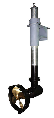 Propulsore azimutale - Barge Tsunami - Hydraulic Marine Systems, Inc. - timone / montato su ponte / per barca professionale