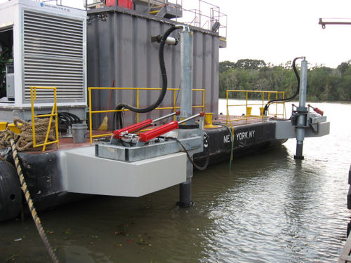 Sistema di propulsione per chiatta - Outboard - Hydraulic Marine Systems, Inc. - montato su ponte / con motore idraulico
