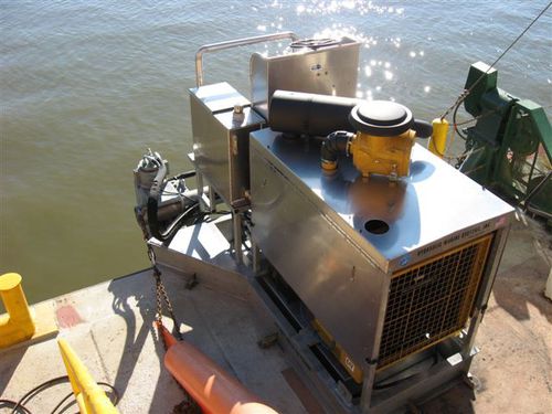 Sistema di propulsione per chiatta - Twin - Hydraulic Marine Systems, Inc. - montato su ponte / con motore idraulico