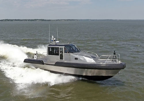 Barca professionale motobarcapompa - 45 DEFIANT  - Metal Shark Aluminum Boats - entrobordo a idrogetto / in alluminio