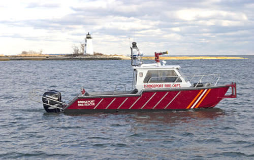 Barca professionale motobarcapompa - Firebrand 28/30 - Metalcraft Marine Inc - fuoribordo / in alluminio