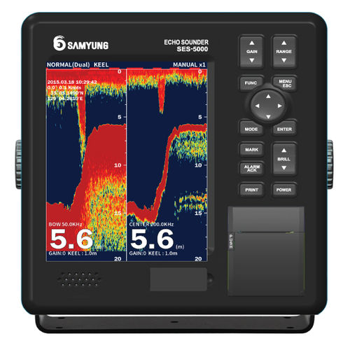 Ecoscandaglio per barca - SES-5000 - Navis USA LLC - con display LCD