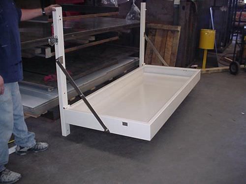 Letto pieghevole - Quality Metal Works - per nave