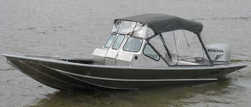 Barca open fuoribordo - 2072V2 - Scully's Aluminum Boats - con dual console / in alluminio