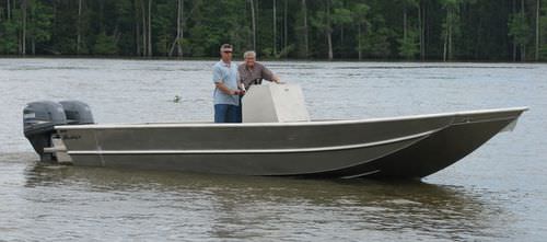 Barca open fuoribordo - 2484V3 - Scully's Aluminum Boats - in alluminio