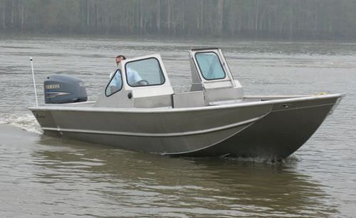 Barca open fuoribordo - 2484DV3 - Scully's Aluminum Boats - con dual console / in alluminio