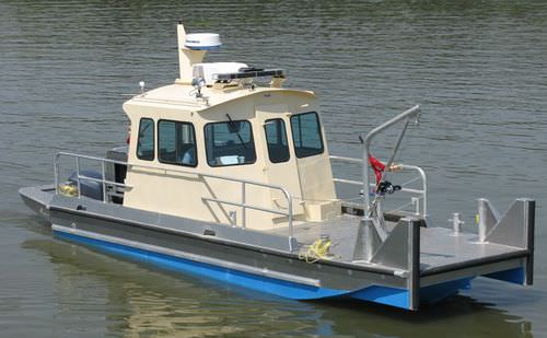 Barca professionale barca di salvataggio - 3010BV - Scully's Aluminum Boats - fuoribordo / in alluminio