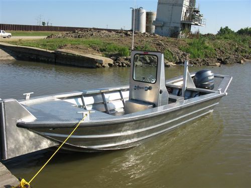 Barca professionale barca da lavoro - 2072VWB2 - Scully's Aluminum Boats - fuoribordo / in alluminio