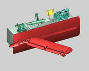Stabilizzatore per nave - Simplex Americas - retrattile