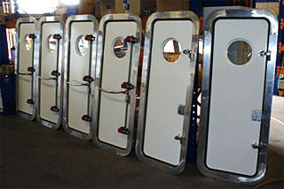 Porta per nave - SERIES ALUMINIUM - THORMARINE - a tenuta stagna