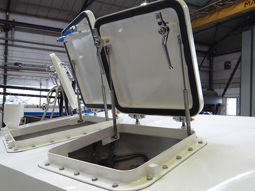 Passauomo per nave - THORMARINE - quadrato / apribile