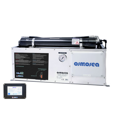 Dissalatore per barca - New 12 50 - Osmosea Srl - per barca a vela / a osmosi inversa / a recupero di energia