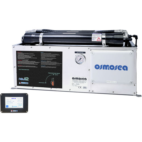 Dissalatore per barca - New 12 65 - Osmosea Srl - per barca a vela / a osmosi inversa / a recupero di energia