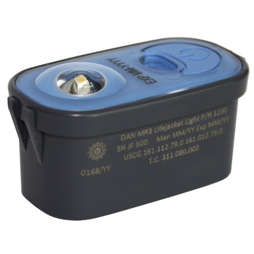 Lampada flash - MR3 - Daniamant - marina / per giubbotto di salvataggio / SOLAS