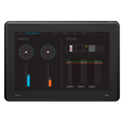 Pannello operatore marino - 15 HB  - Beijer Electronics - con monitor a touch screen PCT