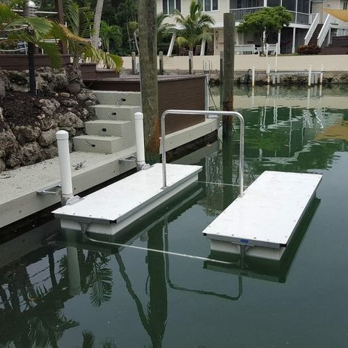 Scivolo di alaggio kayak - AccuDock - galleggiante per canoe