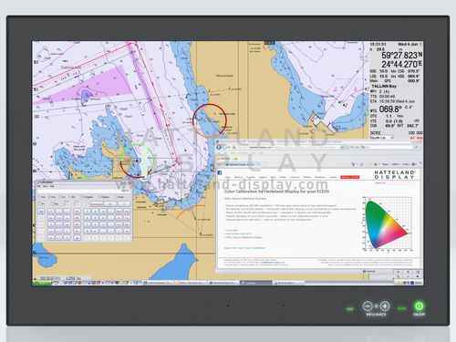 Panel PC per nave - HD 26T22 MMC - Hatteland Display AS - da incasso / compatto