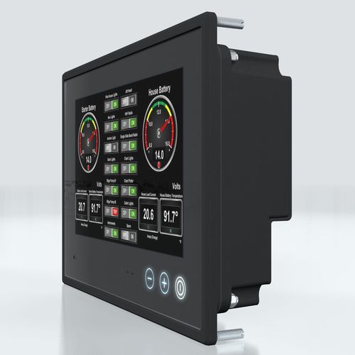 Panel PC per nave - HD 08T30 MMC - Hatteland Display AS - da incasso / touch screen / embedded
