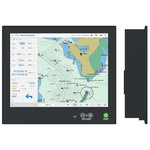 Panel PC per nave - HD 15T26 MMC - Hatteland Display AS - da incasso / touch screen / IP66