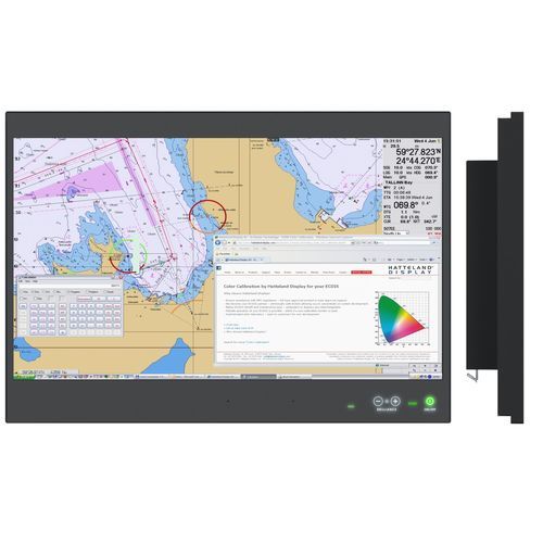 Panel PC per nave - HD 27T22 MMC-U - Hatteland Display AS - da incasso / IP66 / IP20