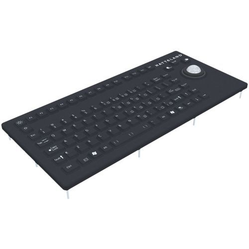 Tastiera per PC per nave - HT RKCT92F - Hatteland Display AS - 92 tasti / con trackball / IP67