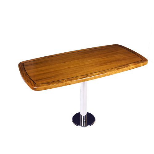 Tavolo per pozzetto per yacht - Rectangular - Release Marine - fisso / in teak