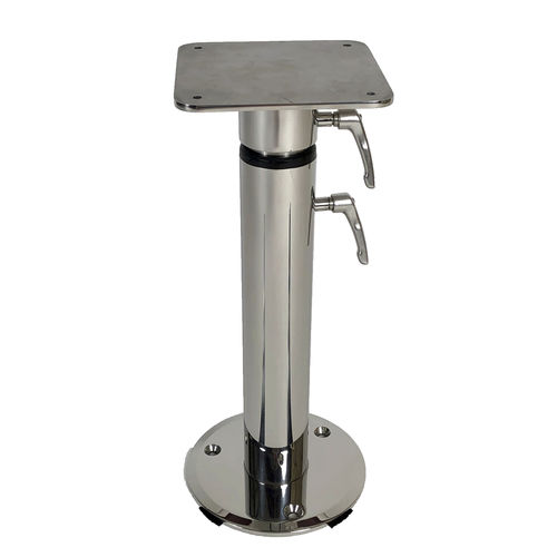 Base per tavolo regolabile - Quick-Remove Hi-Low - Release Marine - in acciaio inossidabile
