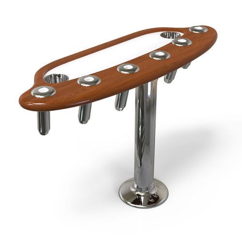 Portacanna per barche - FS 6-1 - Release Marine - multiplo / da incasso / in legno